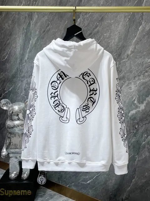 Luxury Hearts Chrome High Quality Long Sleeves Fashion Hoodie Printed Casual Wear Men's Hoodie Customisition Available