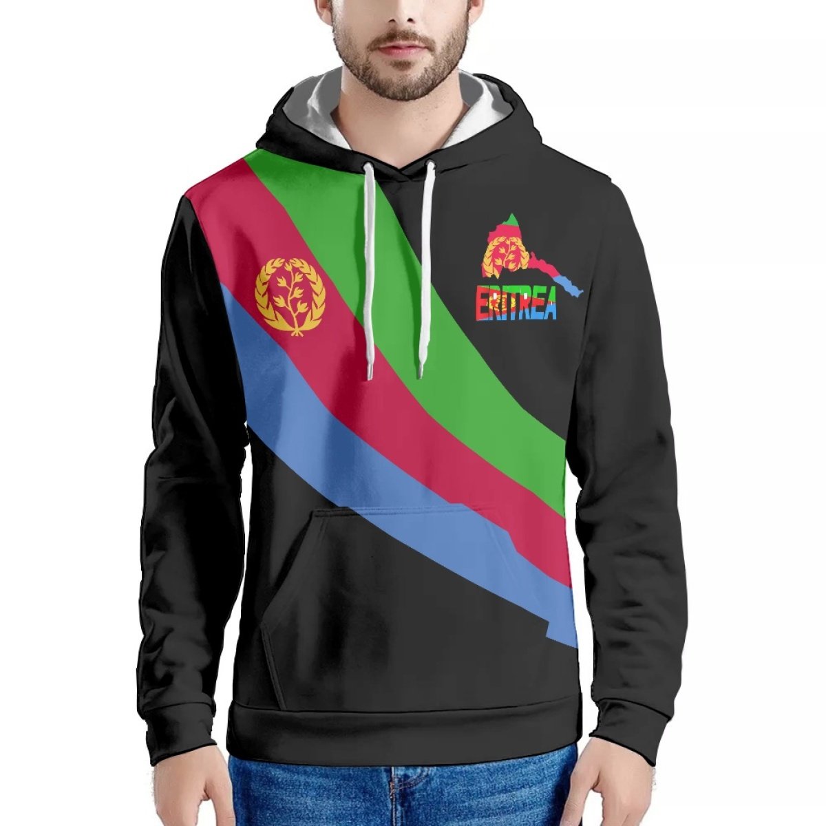 Customized Men's Hoodie High Quality Sweatshirts Hoodie For Men S-6XL Full Printed Hoodies Print On Demand Wholesale