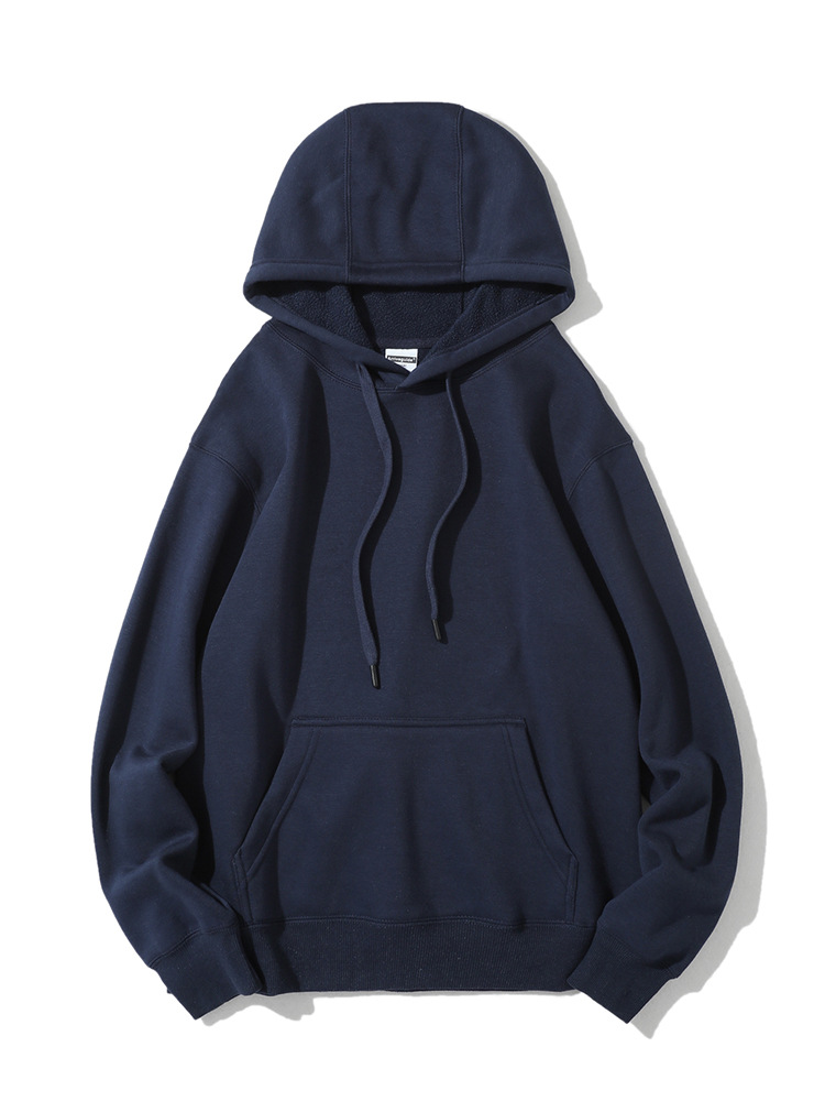 Wholesale high quality cotton blank sportswear custom logo casual pull rope oversized hoodie