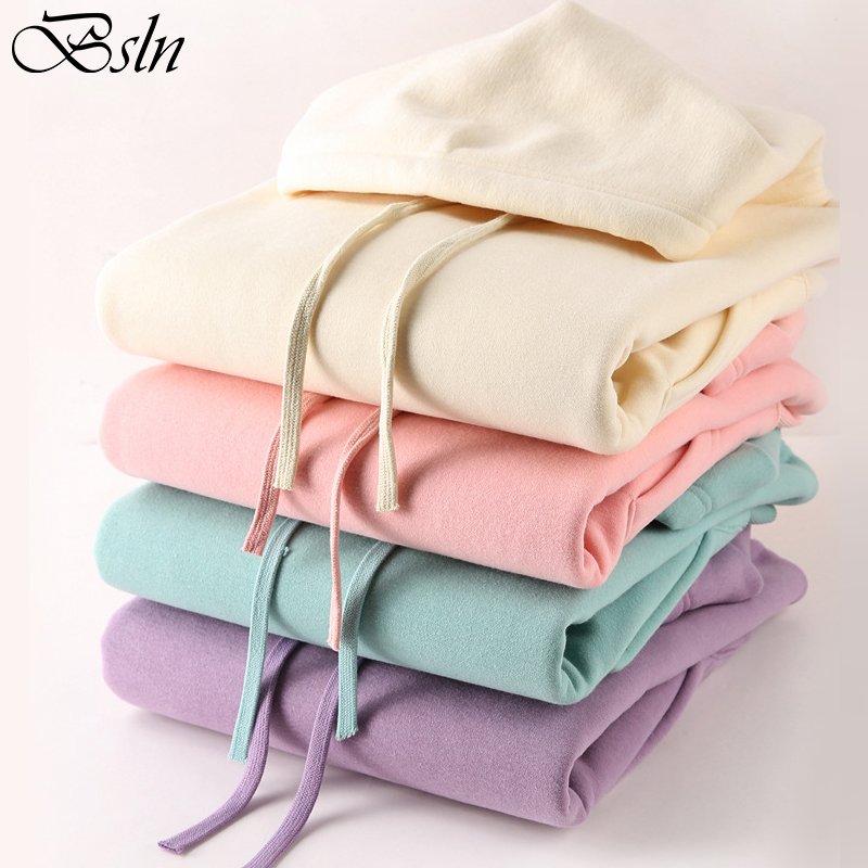 BSLN Custom Wholesale Streetwear Men'S Hoodies Print Unisex Plain High Quality Oversized Cotton hoodie