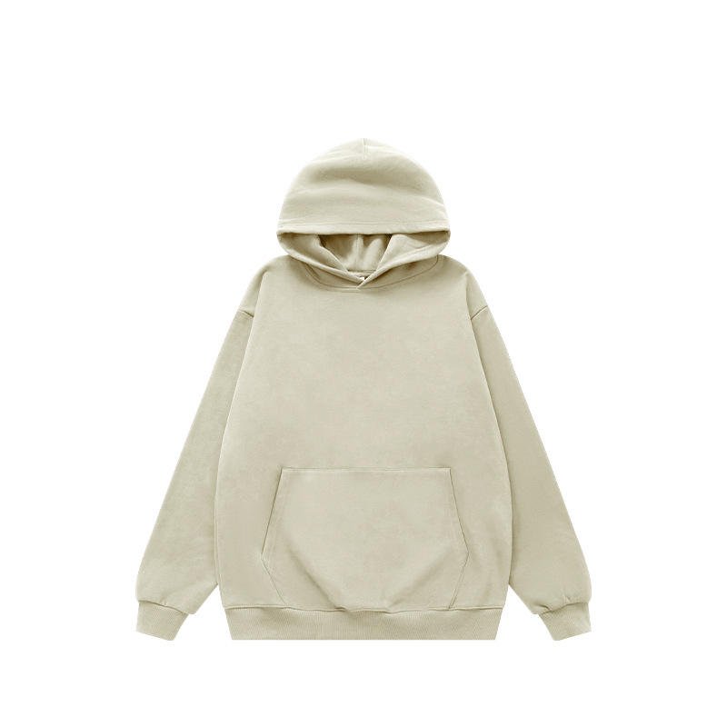 High Quality 500 GSM Cotton Thick Blank Plain Heavyweight Oversized Hoodies No String Unisex Custom Logo Plus Size Men's Hoodies