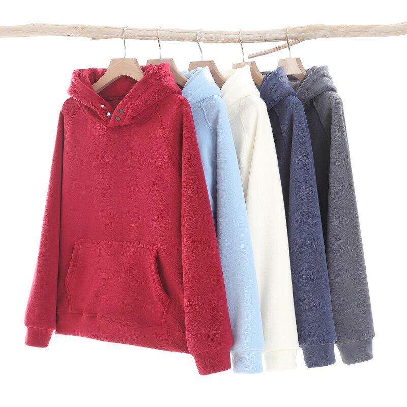 High Quality 100% Cotton Thick Blank Plain Heavyweight No String Oversized Hoodies Unisex Custom Logo Plus Size Men's Hoodies