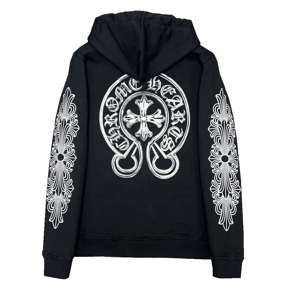 Custom Logo Glowing in the Dark Printing Unisex Hoodie 100% Cotton Heavyweight Hoodie men's clothing