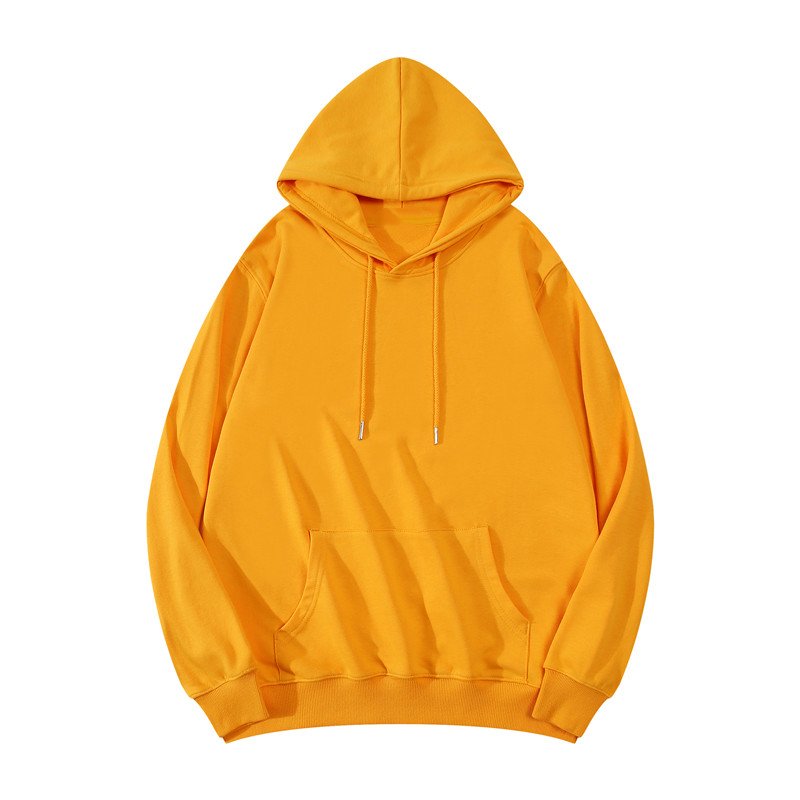 Wholesale unisex pullover hoodies blank 85.5% cotton terry hoodie sweatshirt men's women's hoodies
