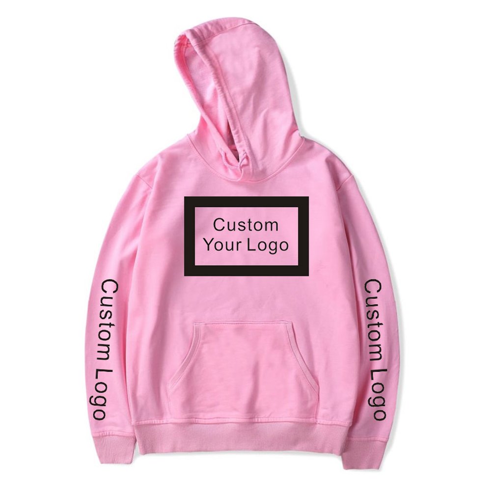 Wholesale Pullover Blank Plus Size Long Sleeves 100% Cotton Custom Logo Streetwear Full Printed Hip Hop Men Hoodie Unisex