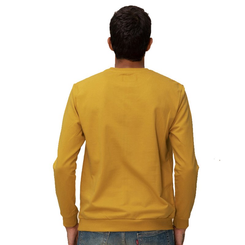 Pakistan Manufacturer Men's Clothing Custom Brand Logo Fleece Cotton Basic Men Pullover Thermal Sweatshirts