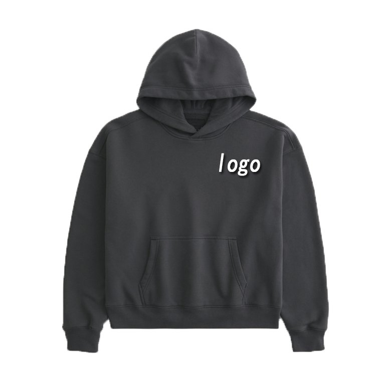 Streetwear Fashion High Quality Sports Blank Hoodie Custom Logo Embroidery Design Sweatshirt Men's Hoodie