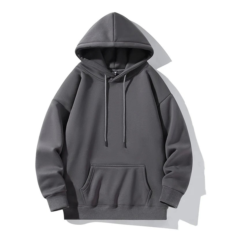 Men Fashion Hooded Sweatshirt Men Streetwear Hip Hop Loose Pullover Hoodie Men's Pocket Hoody M-3XL