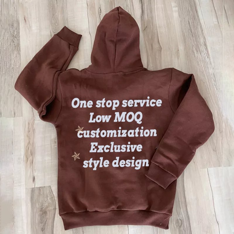 Custom Letters 3D Puff Print Men's Hoodies Pullover Unisex Hoodies
