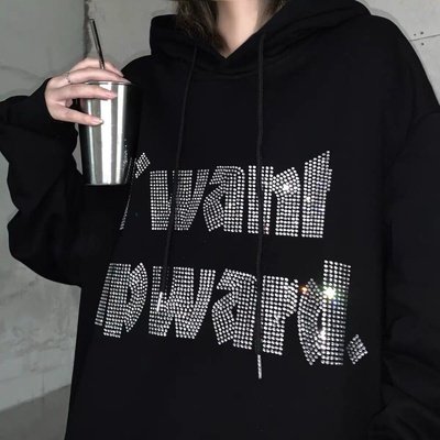 2021 Autumn Street Wear Long Sleeve Wholesale Men's Hoodies & Sweatshirts Full Zip Up Custom Logo Rhinestone Hoodie