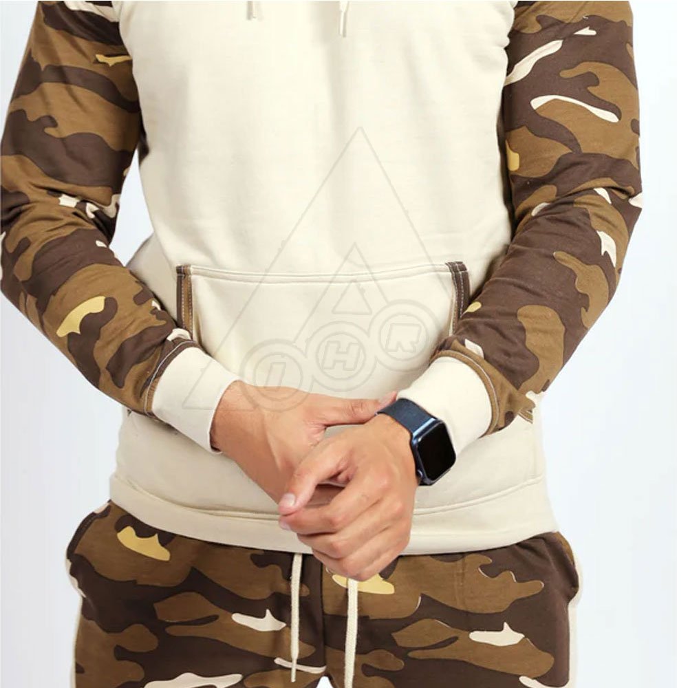 High Quality Breathable Pullover Hooded Tracksuit for Men Custom Logo Plus Size Sublimation Technique Set Style