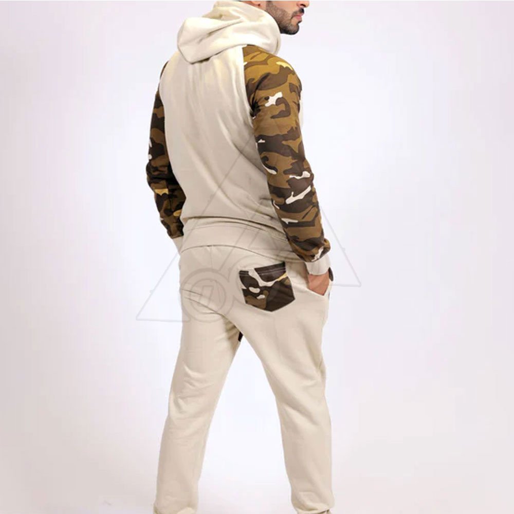 High Quality Breathable Pullover Hooded Tracksuit for Men Custom Logo Plus Size Sublimation Technique Set Style