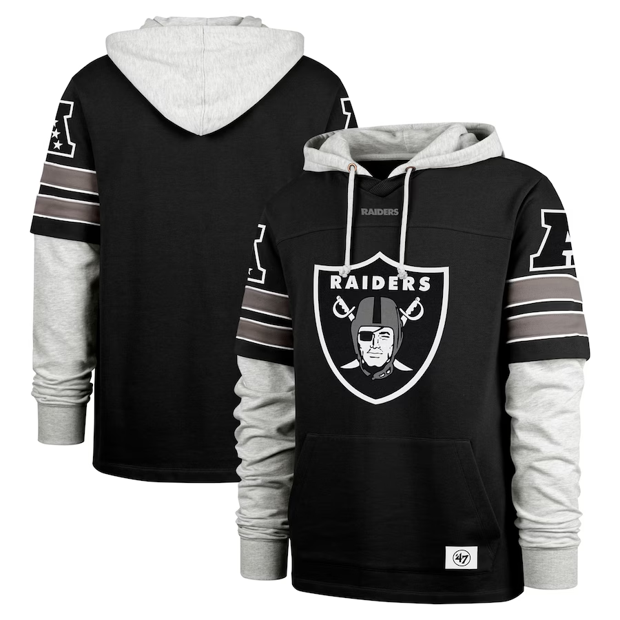 Factory direct autumn loose and comfortable men's hoodie, spliced printed rugby hoodie