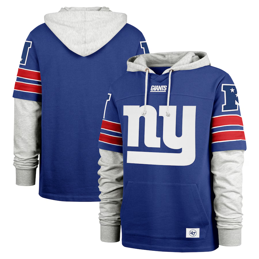 Factory direct autumn loose and comfortable men's hoodie, spliced printed rugby hoodie