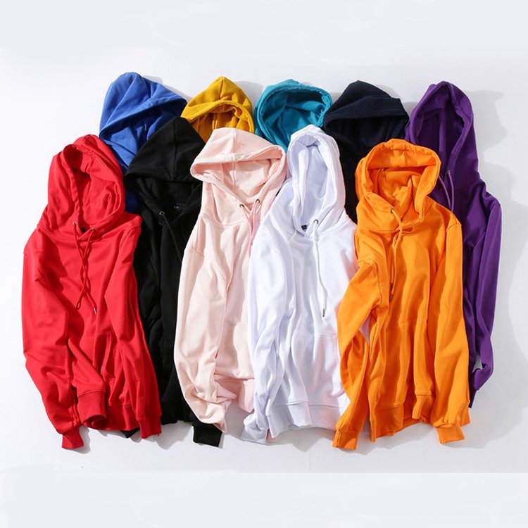 Custom logo 100% cotton men hoodie sweatshirts clothing blank oversize hoodie unisex plus size pullover men's hoodies