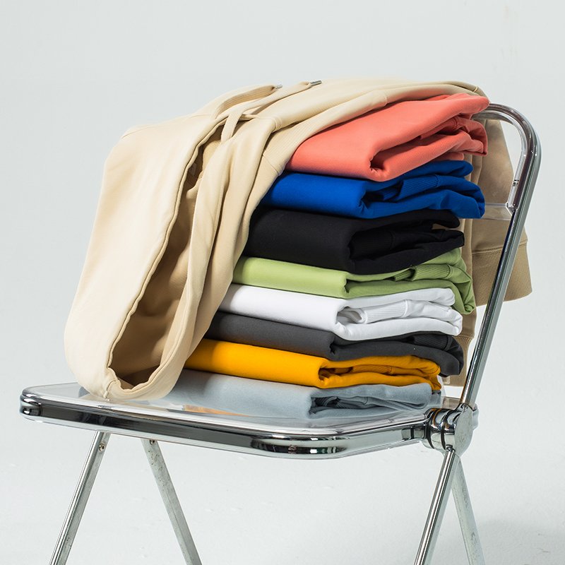Free Sample 300G 330G Blank Plain Essentials Hoodie 100% Cotton French Terry Men'S Hoodies Unisex