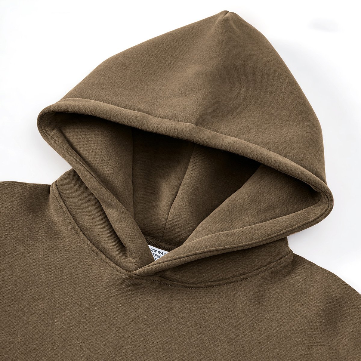 fashionable 345gsm pull over hoodies men heavy wholesale hoodies oversized youth casual fleece hoodie