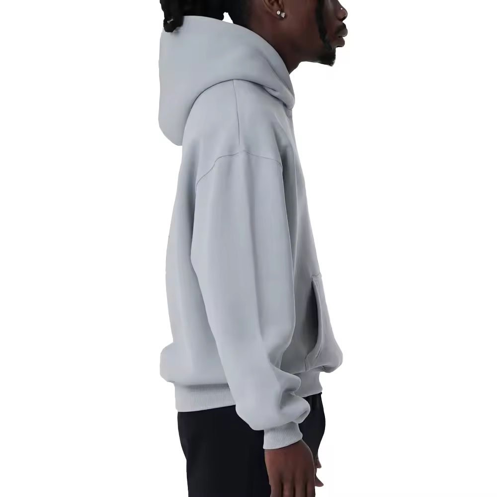 350 GSM Custom Logo No Strings Hoodies French Terry Oversized Drop Shoulder Hoodies Custom Sweatshirt Hoodie For Men