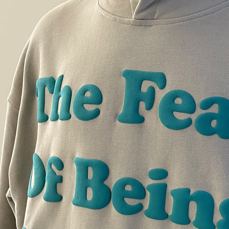Clothing manufacturers embroidery hoodie logo custom puff print oversized streetwear hoodies for men