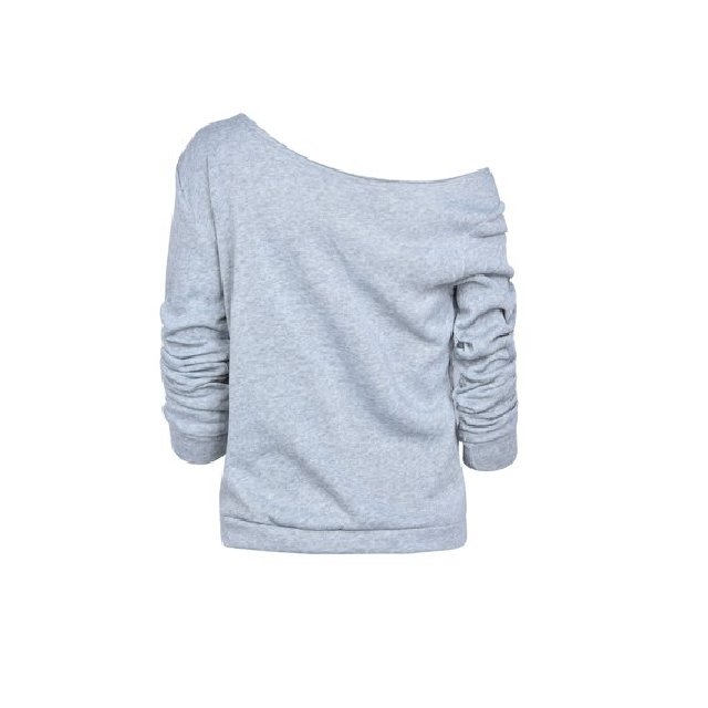 Customized Hollow Out Top drop Off Shoulder Women's shirt Casual fashion Sports Yoga Wear Quick Dry Hoodies & Sweatshirts