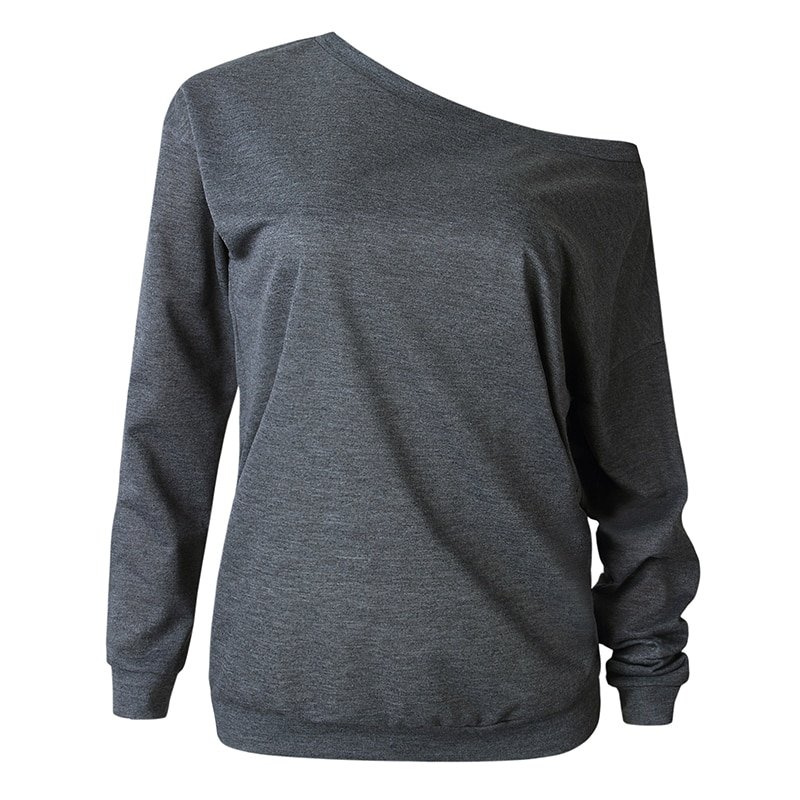 Customized Hollow Out Top drop Off Shoulder Women's shirt Casual fashion Sports Yoga Wear Quick Dry Hoodies & Sweatshirts