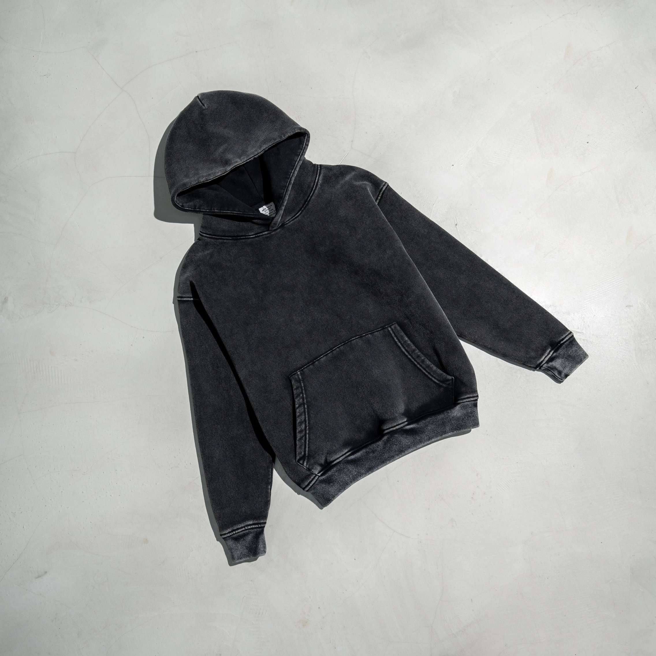 High Quality Cotton Oversize Hoodie Thick Fleece Drop Shoulder Plain Blank Custom pull a capuch Sudadera Men Hoodies