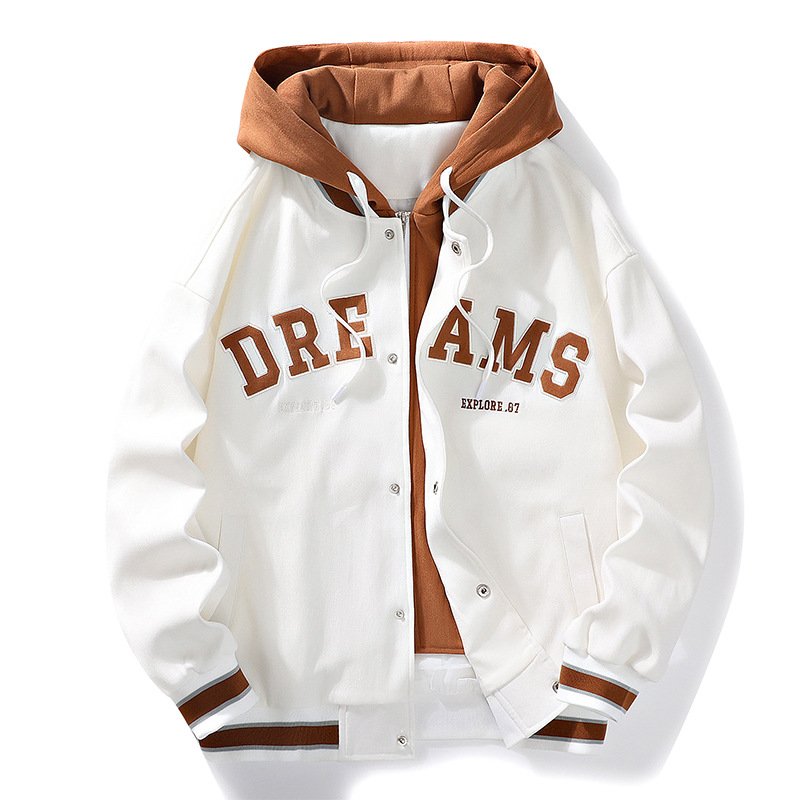 Wholesale New Men's Autumn and Winter Warm Cotton Jacket Hooded Versatile Coat