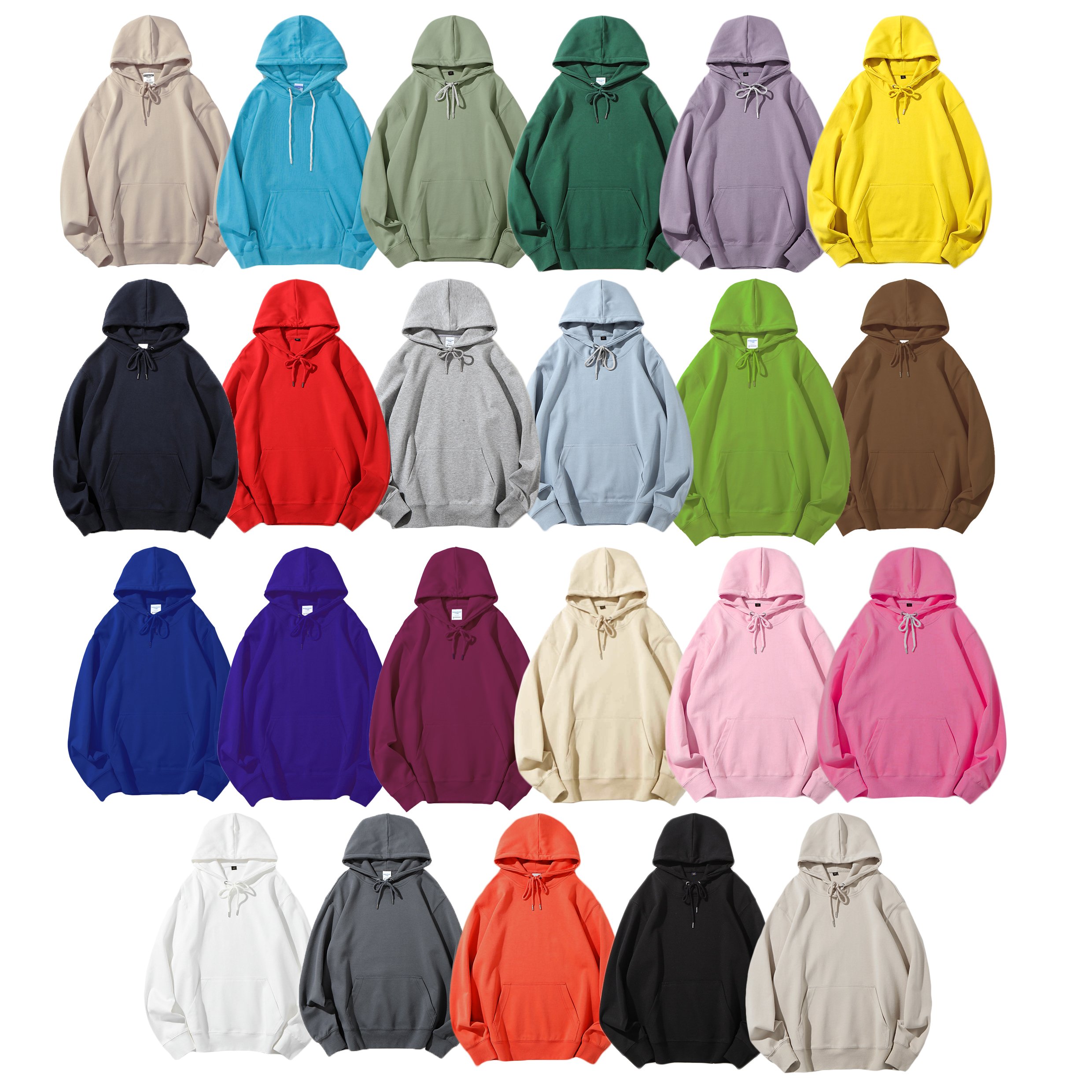 High Quality Wholesale Custom Hoodies 100% Polyester Usa Size Men's Hoodies Sweatshirts For Blank