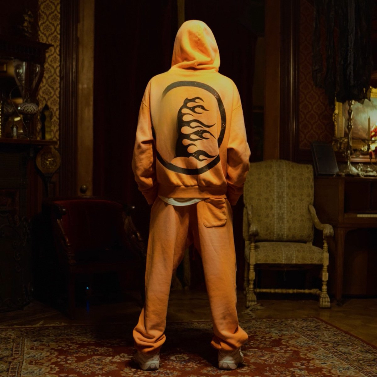 Fall Hell Hoodies Star Men's Clothing Fashion Brand Sport Hoodie Sweatshirt and Sweatpants Suit Men and Women