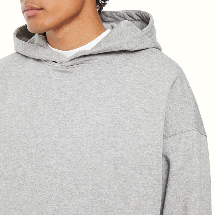 Men's cotton Custom Logo blank drop shoulder Acid Washed Hoodies Hooded Sweatshirt oversized Heavyweight Crop hoodie for men