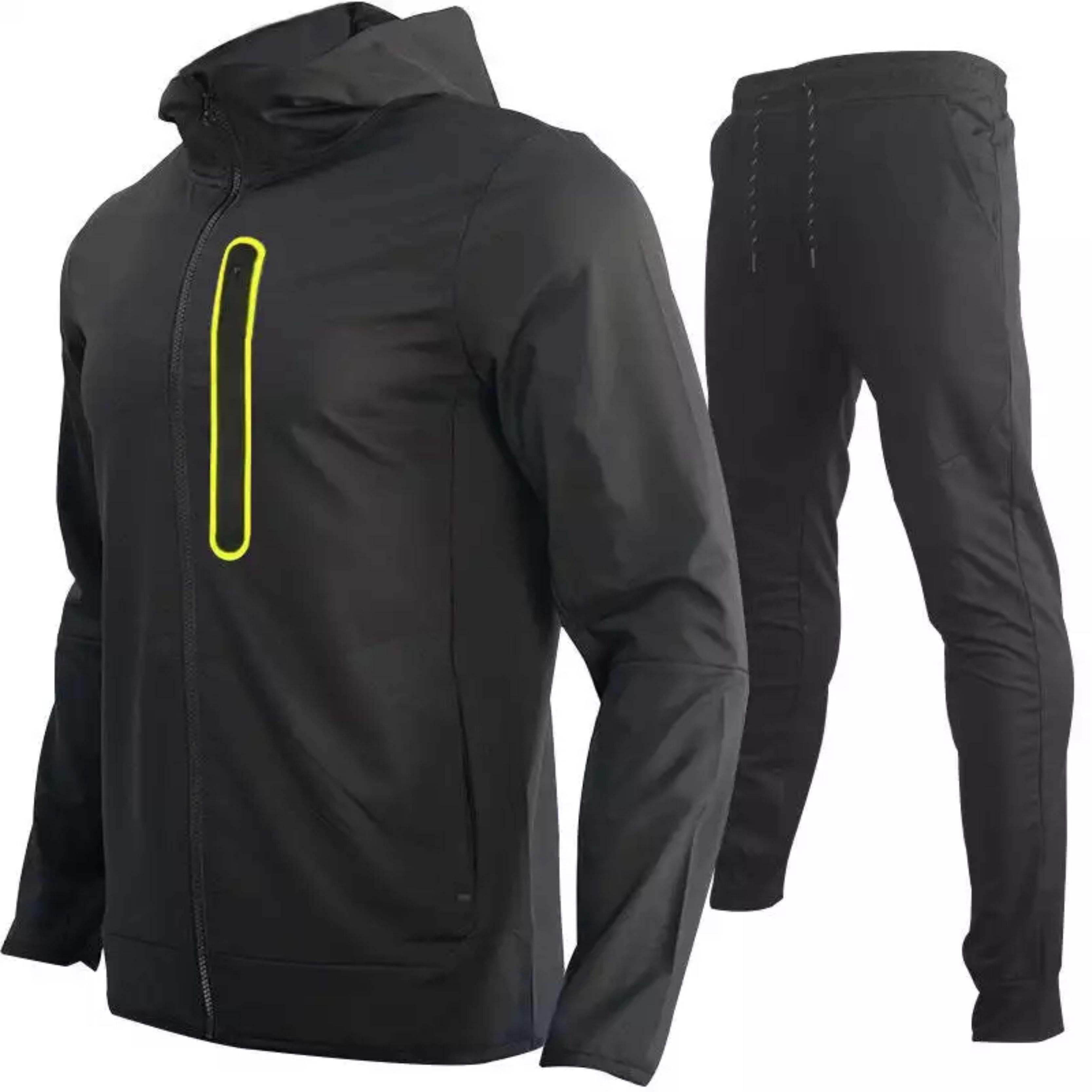 Wholesale High Quality Men's Sports Clothing OEM Custom Sweat Suit Polyester Printed Men Tracksuit With Customization Logo