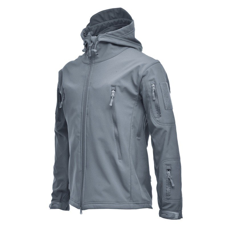 Hot-Selling Water-Resistant Softshell Windstopper Raincoat Jacket with Thermal Heating for Spring Printed Pattern Waterproof