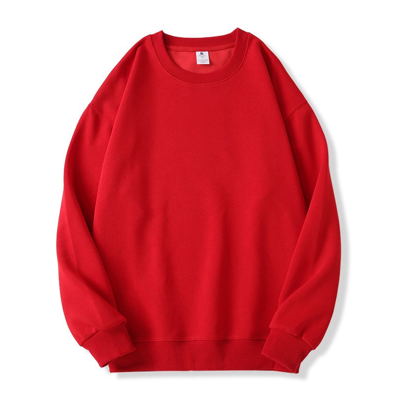 Wholesale Men's Round Neck Pullover Sweatshirt long sleeve oversized clothes loose cotton hoodie high quality