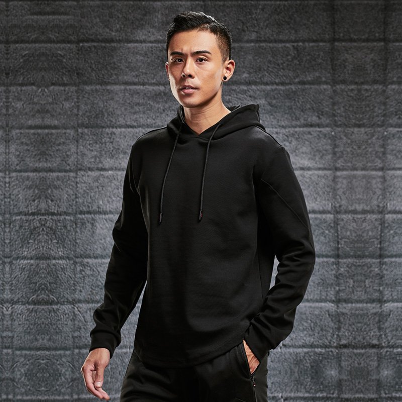 Wholesale Sports Fitness Gym Mens Hoodies Plain Blank Custom Hoodie For Men