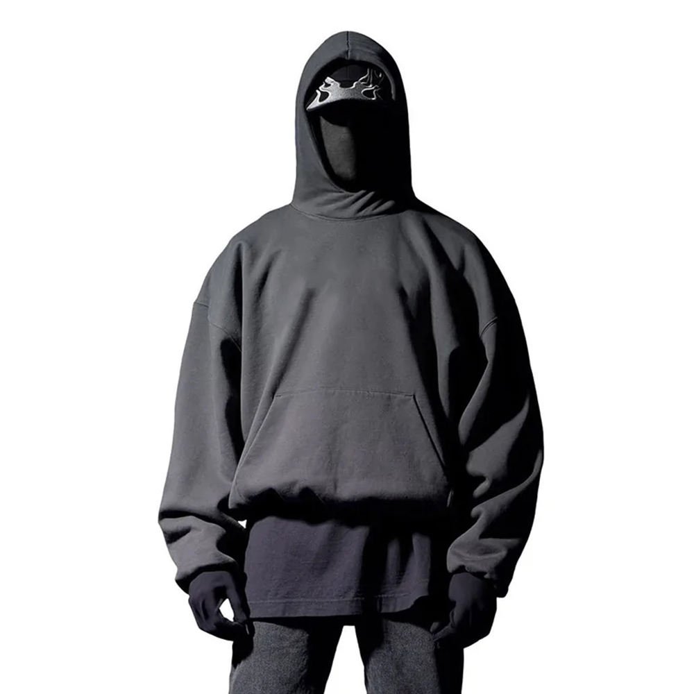 100% Cotton High Quality Fashion Hoodies unisex Street Swear plus size men's hoodie Terry 500gsm blank oversized hoodies