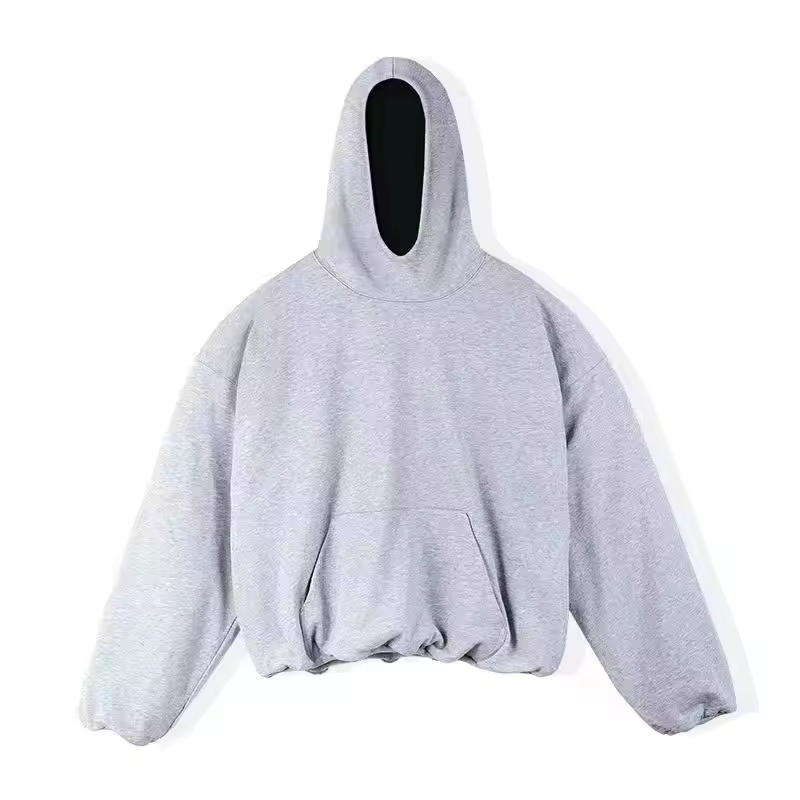 Kanye West Hoodie Solid 420g Heavyweight Double Hoodie 100% Thick French Terry Plus Size Men's Luxury Hoodie
