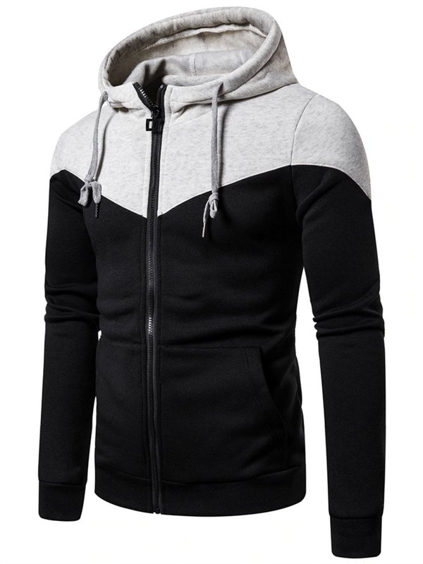 Hot Selling Men Hoodie Autumn Winter Custom Solid Color Hoodies Street Wear Fleece Men's Hoodies In Low MOQ