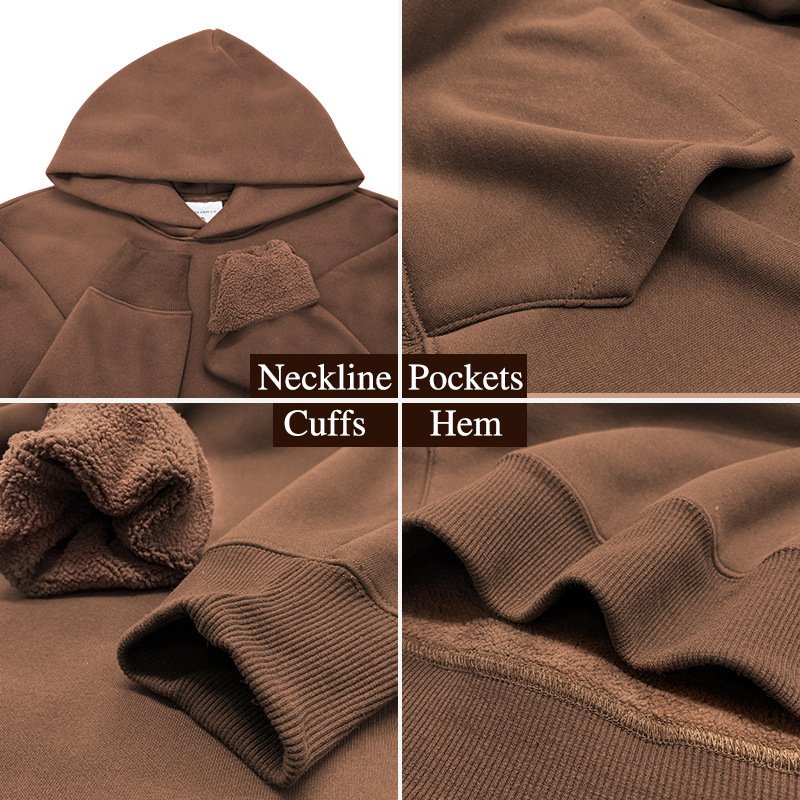Heavy Hoodie Pullover Sweatshirt Custom Logo High Quality French Terry 100% Cotton oversized Unisex hoodies for men