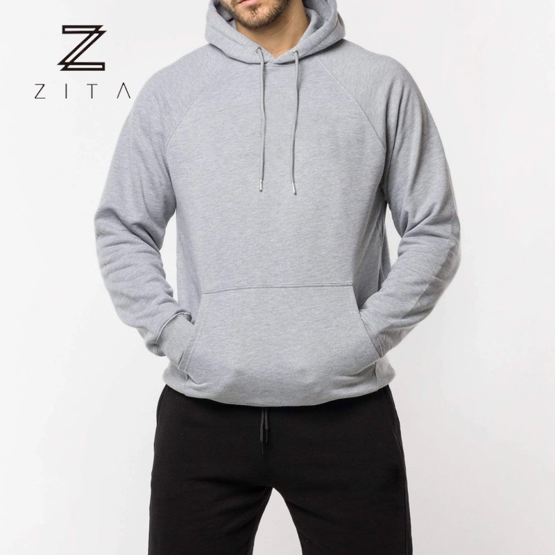 High Quality Boxy Fit Cotton Thick Heavy Weight French Terry Pullover Hoodie Custom Drop Shoulder Fleece Oversized Hoodie