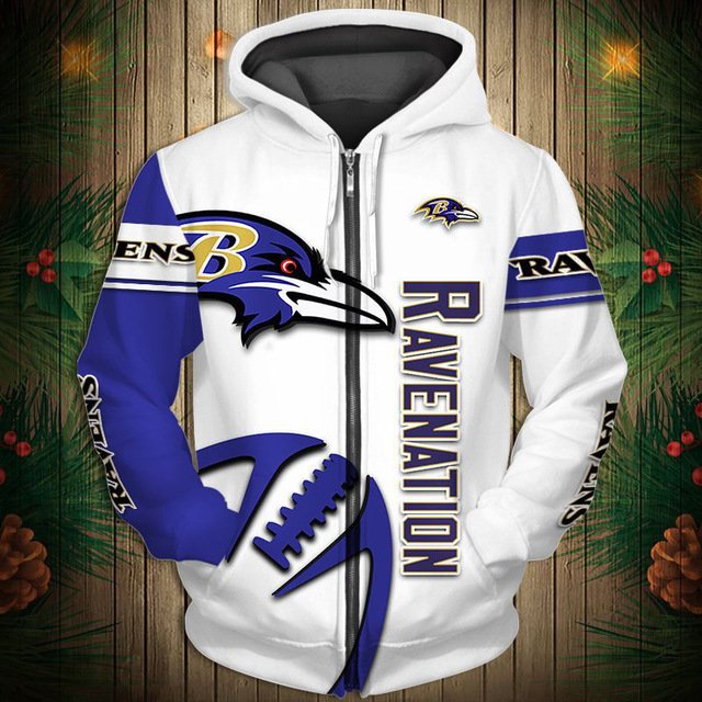 High Quality American Football Team Sports Hoodies Winter Wearing Zipper up Sweatshirts Casual Sports Men's Hoodies