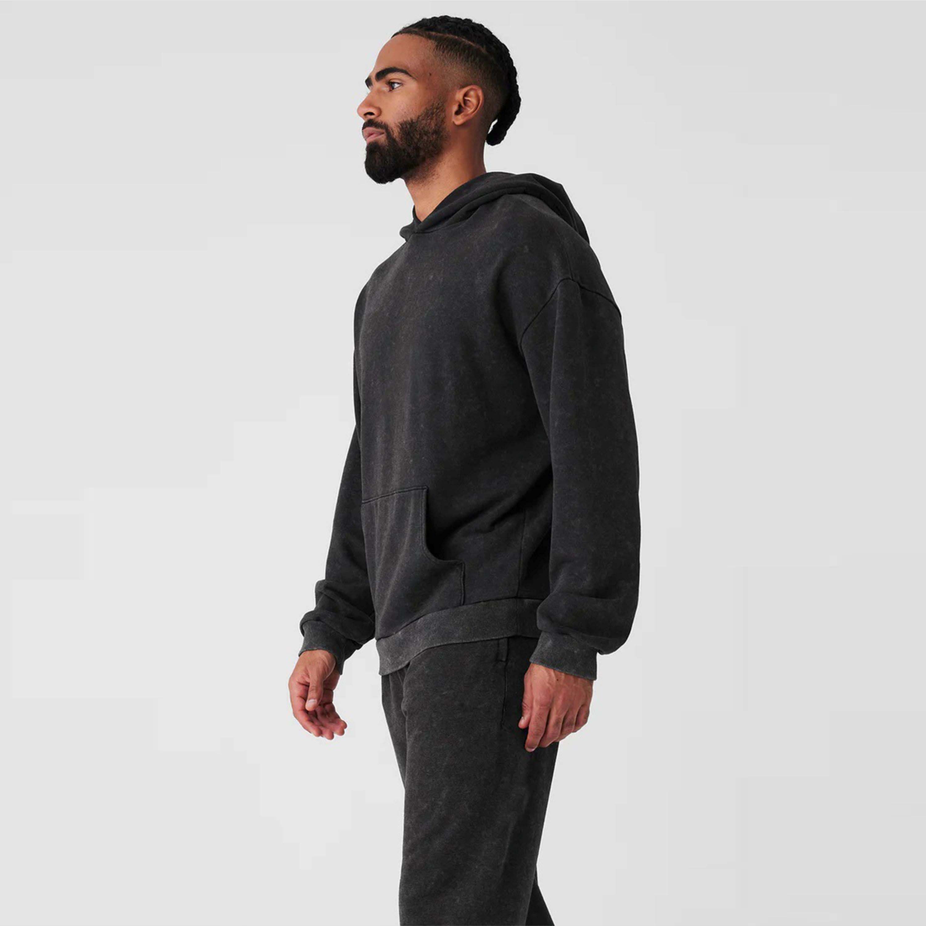 Men's Pullover Hoodie - Soft and Comfortable Casual Hoodie with Adjustable Drawstring, Perfect for Everyday Wear, Gym