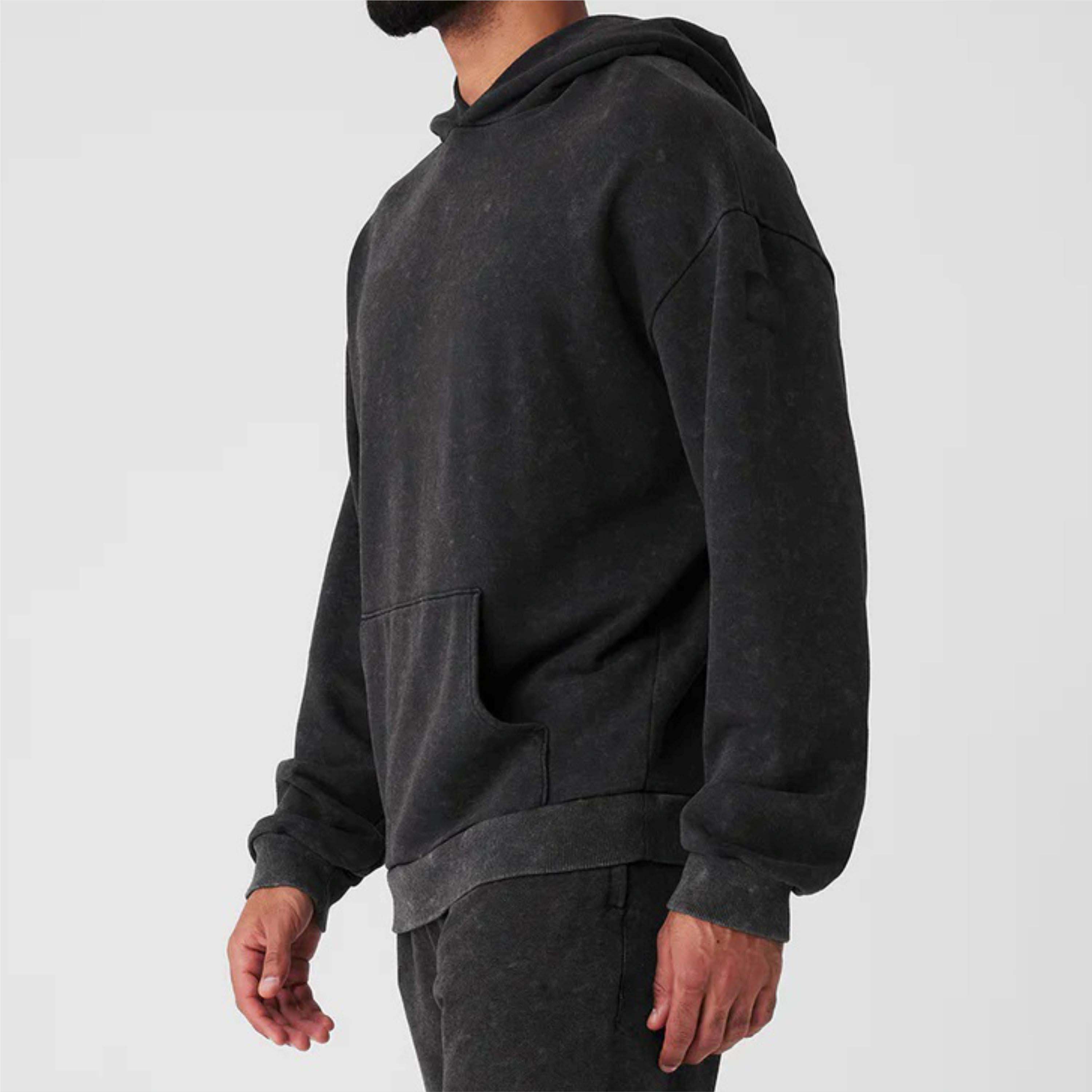 Men's Pullover Hoodie - Soft and Comfortable Casual Hoodie with Adjustable Drawstring, Perfect for Everyday Wear, Gym