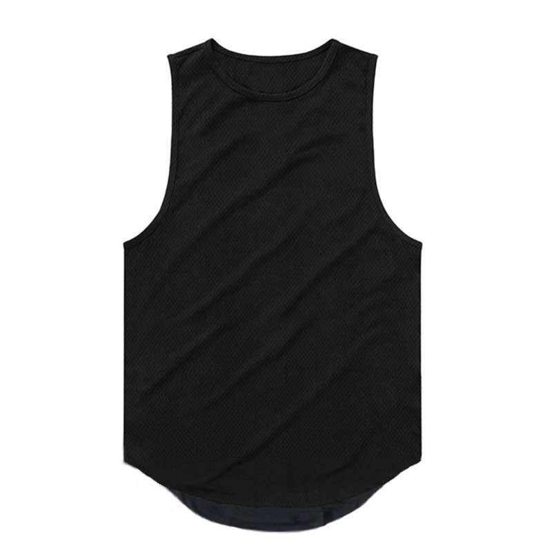 Custom gym fitness wear Cotton gym tank top fitness shirts workout clothing men's tank tops