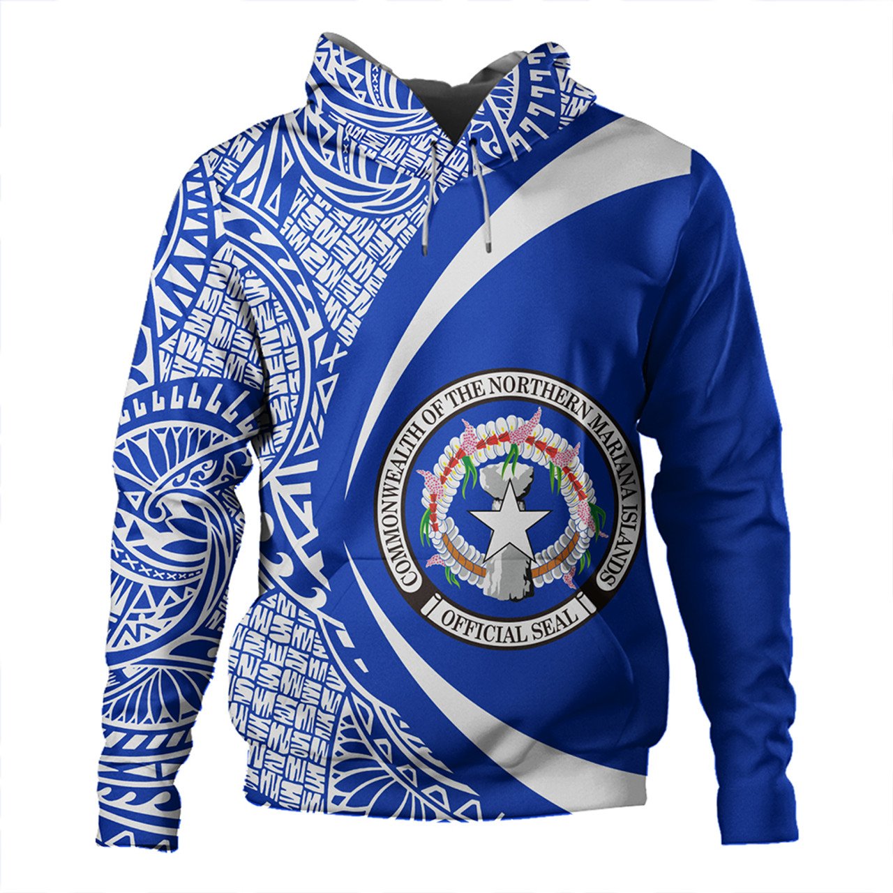 Sublimation Northern Mariana Islands Men's Hoodies&Sweatshirts Drop Shipping Wings Style Printed Crewneck Sweatshirt Hoodie