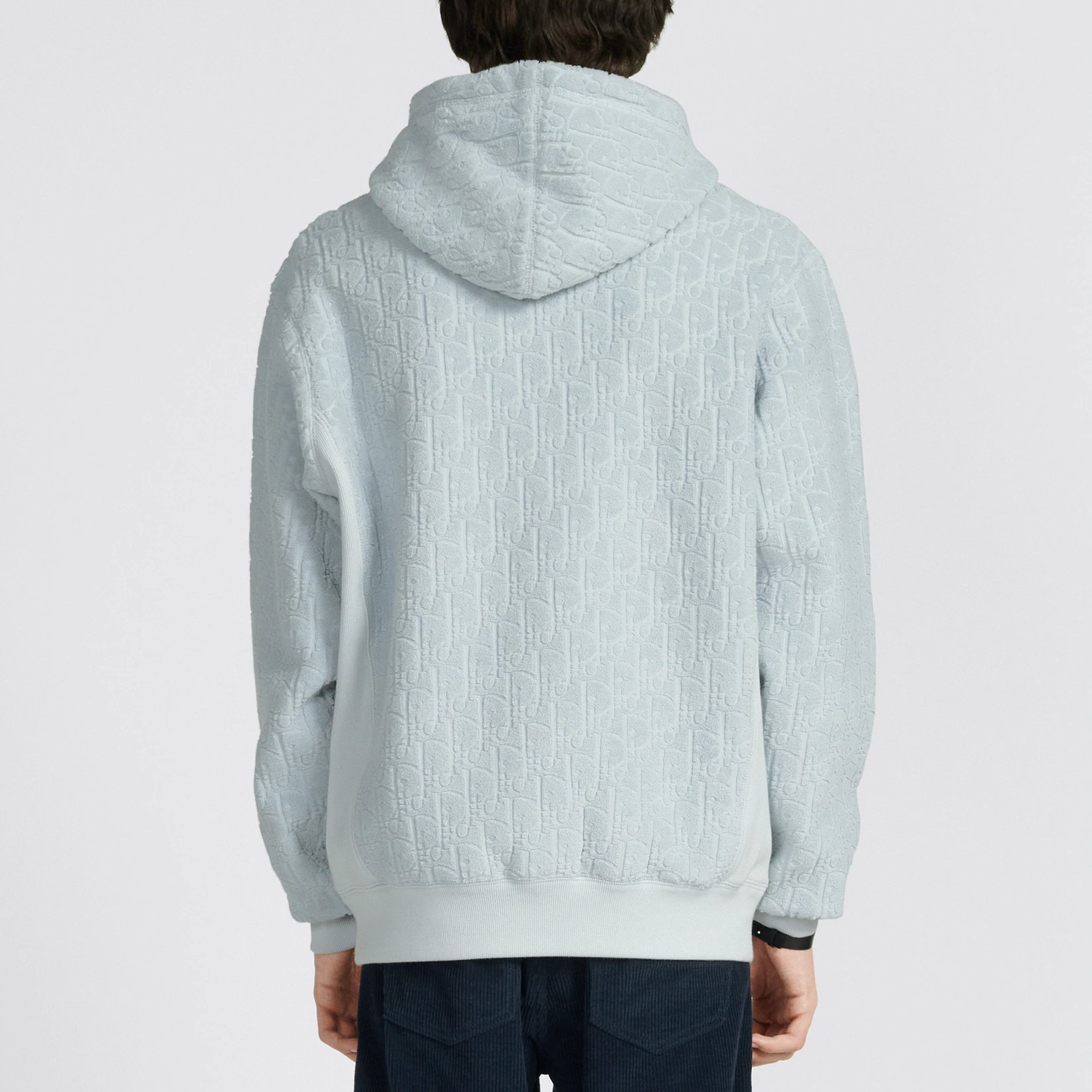 Custom Logo Streetwear Plus Size Men's Hoodie Heavy Weight Embossed Pullover Fleece Plush Hoodies