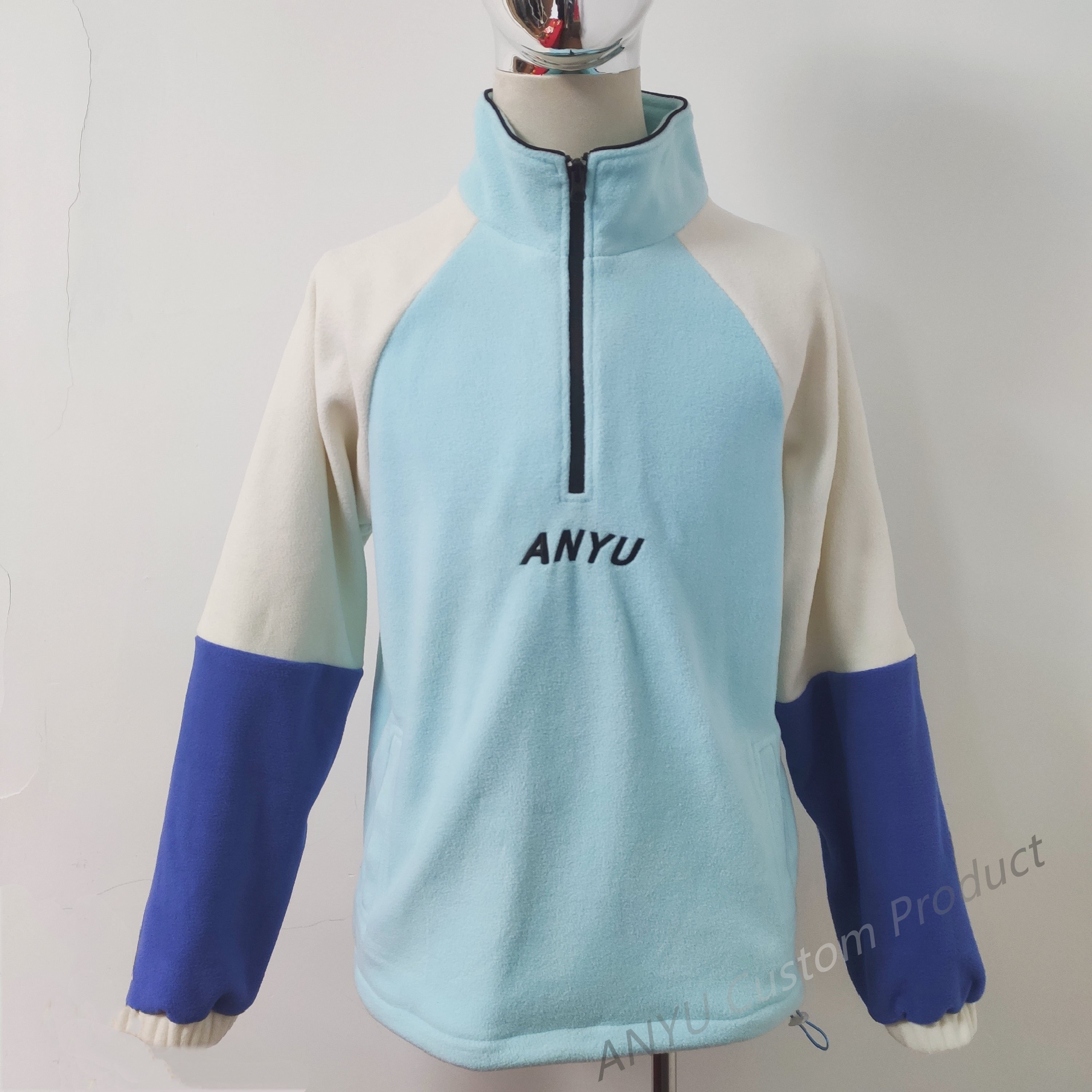 Custom Logo Streetwear Plus Size Men's Hoodie Heavy Weight Embossed Pullover Fleece Plush Hoodies