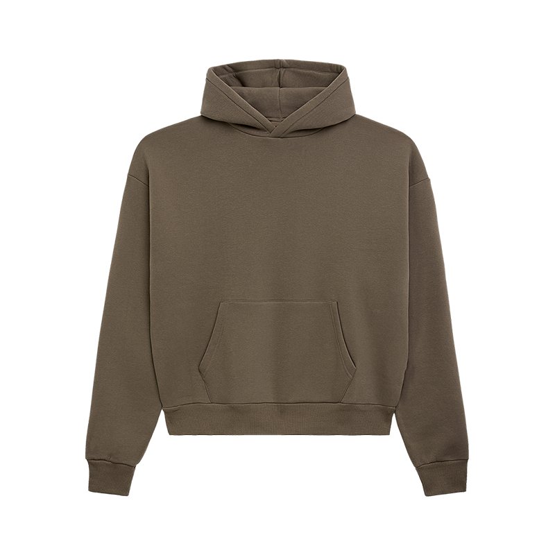High Quality 100% Cotton Oversized Men's Hoodie Sweatshirts Custom Logo Puff Printing Women's Hoodies