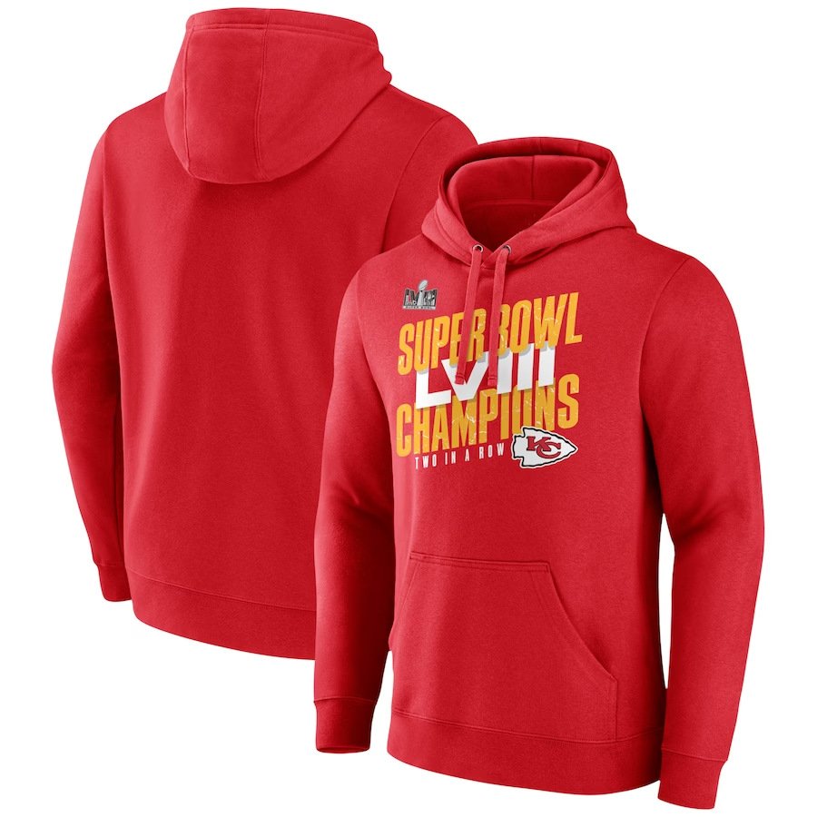 3D Custom Men's Hoodie Customizable Zippered Full Face Style Kansas City Chiefs Red Combine Authentic Team Pride Pullover Hoodie
