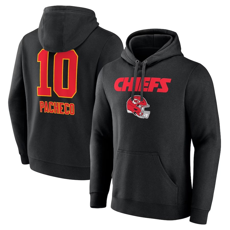 3D Custom Men's Hoodie Customizable Zippered Full Face Style Kansas City Chiefs Red Combine Authentic Team Pride Pullover Hoodie