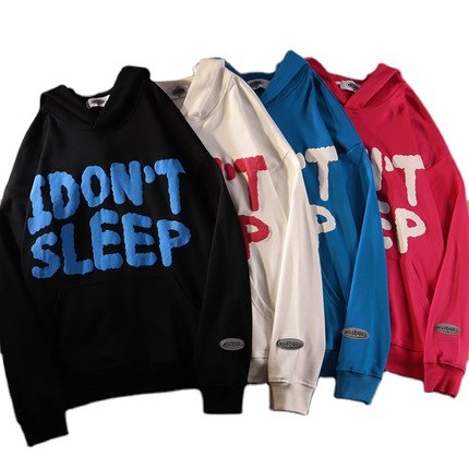OEM Pullover Oversized Anime Unisex Hoodi Cotton Heavyweight Hoody Custom Logo Mens Plain 3d Foam Puff Print Hoodie For Winter